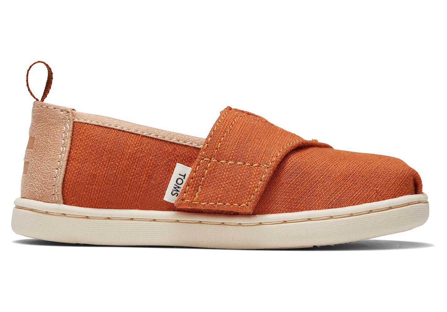 Toms Espadryle Dziecięce Brązowe - Alpargata Tiny Woven - 83EJCMBLN